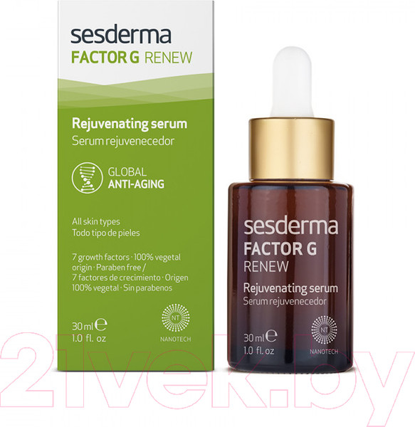 Изображение товара Сыворотка для лица Sesderma Factor G Renew Омолаживающая (30мл)