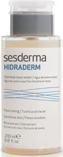 Изображение товара Тоник для лица Sesderma Hidraderm С экстрактами овса и розы (200мл)