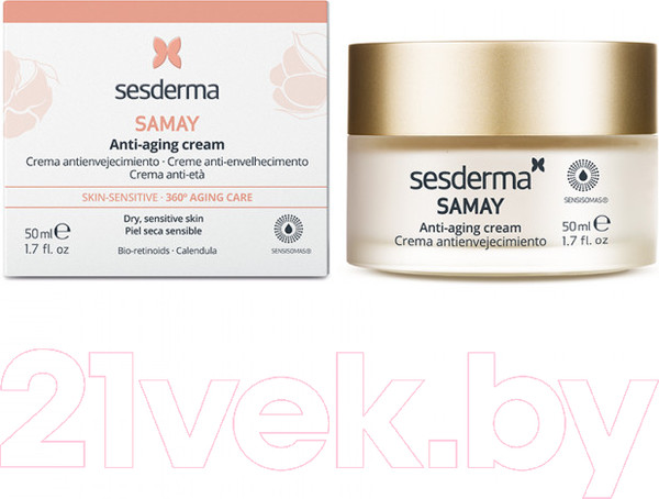 Изображение товара Крем для лица Sesderma Samay Антивозрастной (50мл)