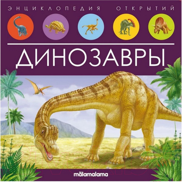 Изображение товара Энциклопедия Malamalama Динозавры
