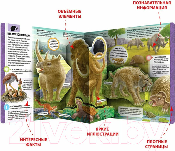Изображение товара Энциклопедия Malamalama Динозавры