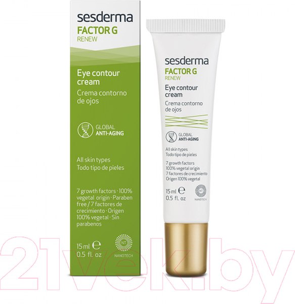 Изображение товара Крем для век Sesderma Factor G Renew  (15мл)