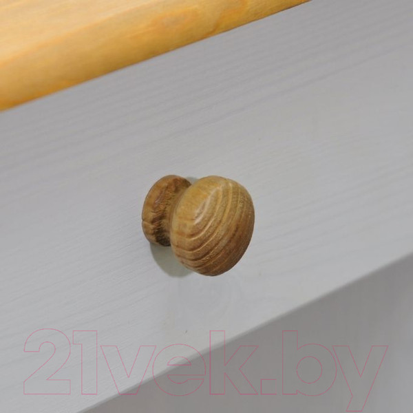 Изображение товара Прикроватная тумба Dipriz Д.1411.1 (белый воск/антик)