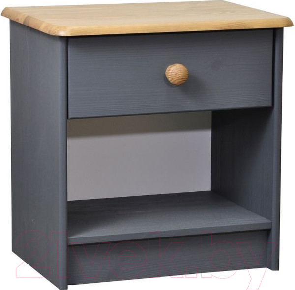 Изображение товара Прикроватная тумба Dipriz Д.1411.2 (серый воск/антик)