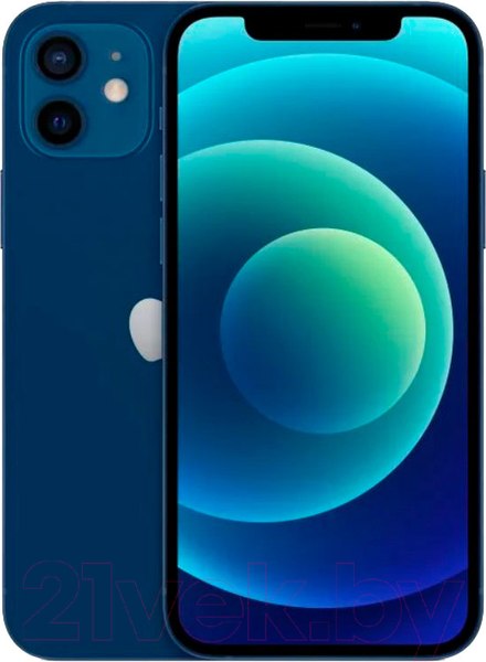 Изображение товара Смартфон восстановленный Apple iPhone 12 128GB Flip Грейд B (синий)