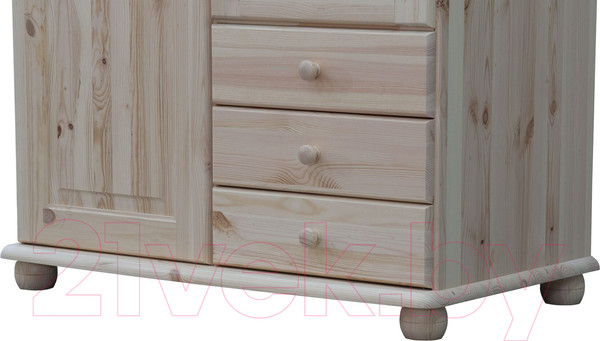 Изображение товара Шкаф Dipriz 6001 Д.70002.2 (лак/антик)
