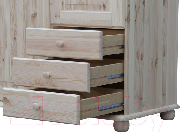 Изображение товара Шкаф Dipriz 6001 Д.70002.2 (лак/антик)