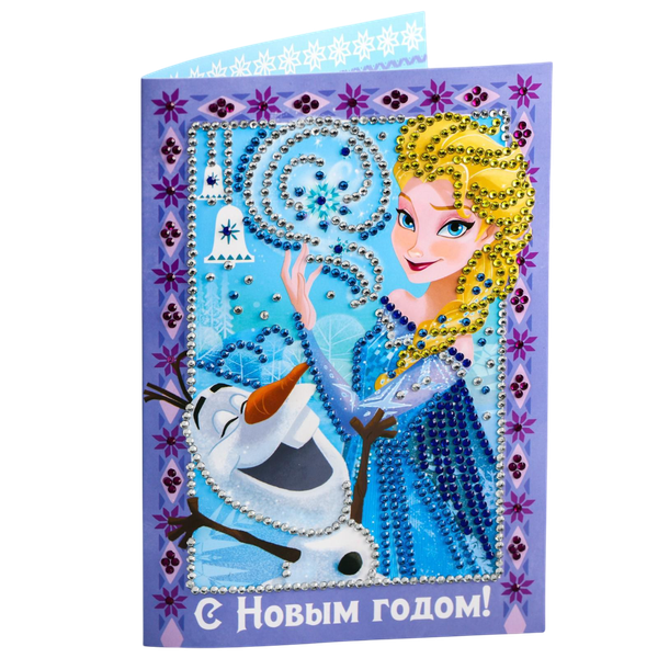 Изображение товара Набор алмазной вышивки Disney С Новым годом. Холодное сердце / 5084290