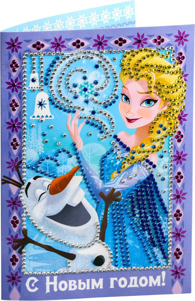 Изображение товара Набор алмазной вышивки Disney С Новым годом. Холодное сердце / 5084290