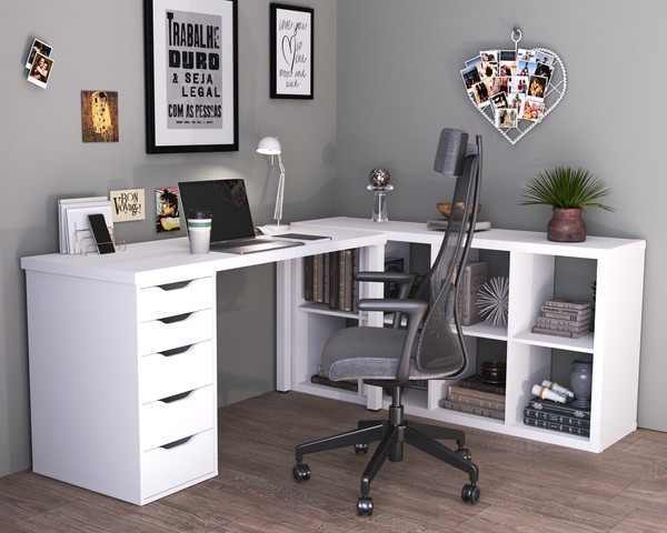 Изображение товара Стеллаж Mio Tesoro Фора 8 (белый)