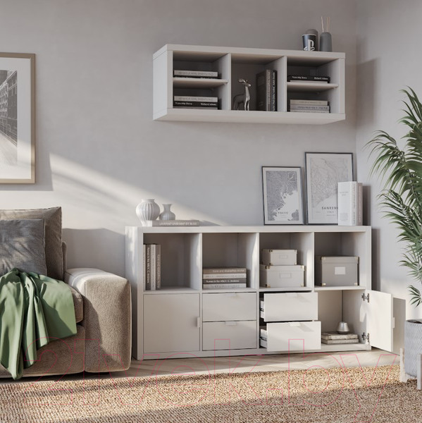 Изображение товара Стеллаж Mio Tesoro Фора 8 (белый)