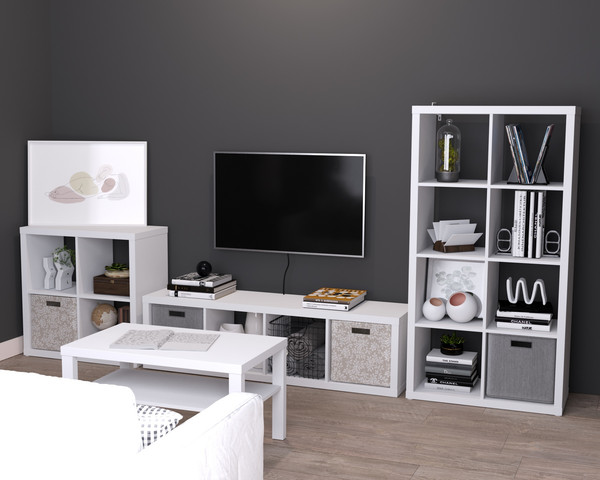 Изображение товара Стеллаж Mio Tesoro Фора 8 (белый)