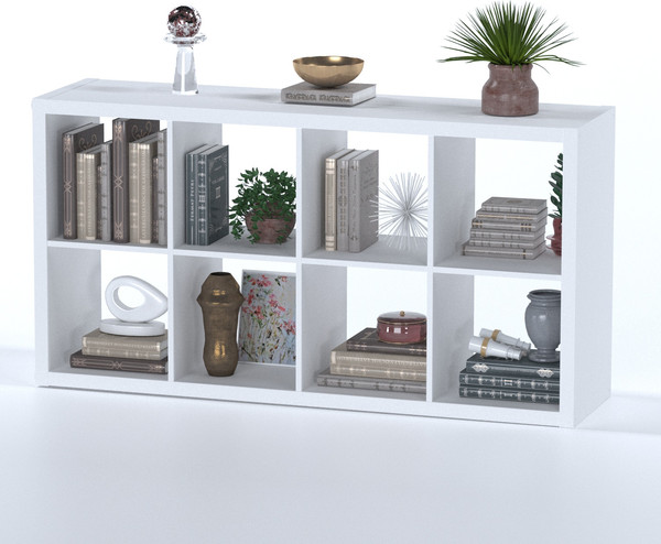 Изображение товара Стеллаж Mio Tesoro Фора 8 (белый)