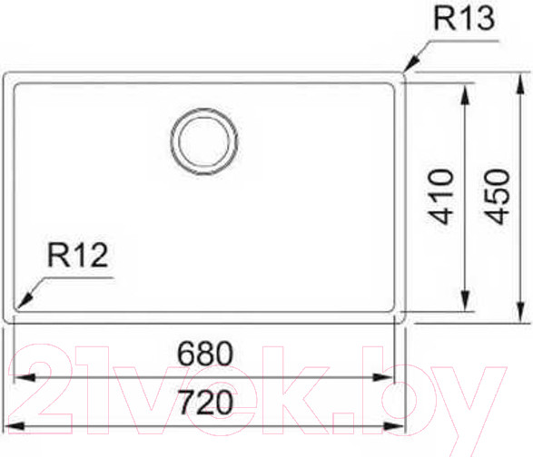 Изображение товара Мойка кухонная Franke BXX 210-68 (127.0677.199)