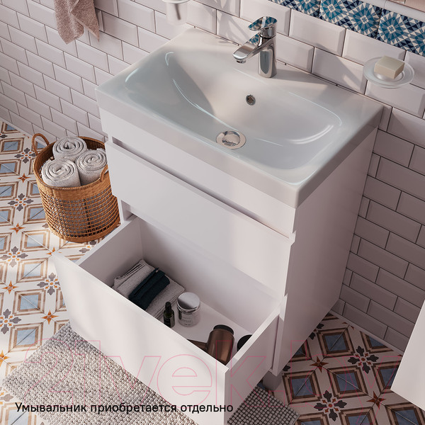 Изображение товара Тумба под умывальник IDDIS Zodiac ZOD6CBFi95 (напольная)