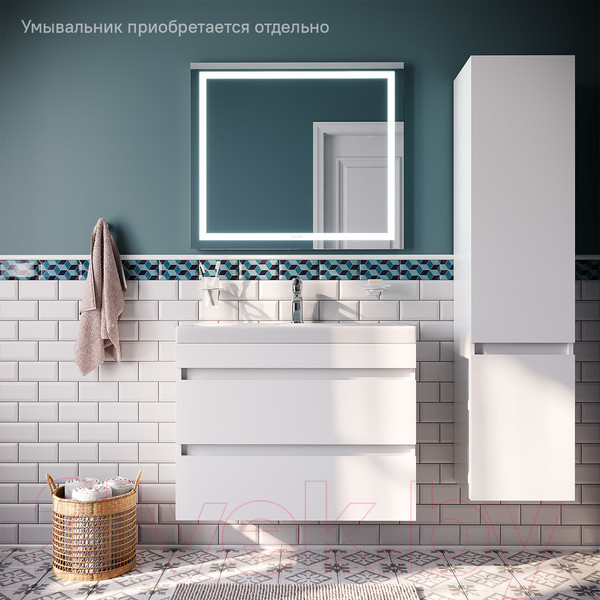 Изображение товара Тумба под умывальник IDDIS Zodiac ZOD8CB0i95 (подвесная)