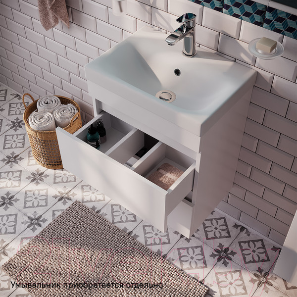 Изображение товара Тумба под умывальник IDDIS Zodiac ZOD5CB0i95 (подвесная)