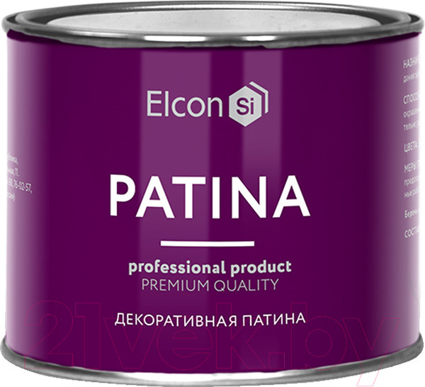 Изображение товара Краска Elcon Patina кузнечная (200г, красная медь)