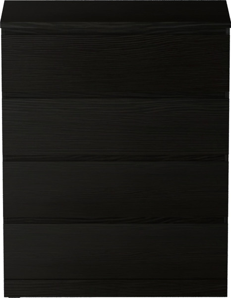 Изображение товара Комод Mio Tesoro Варма 4 (шпон ясень, черный)