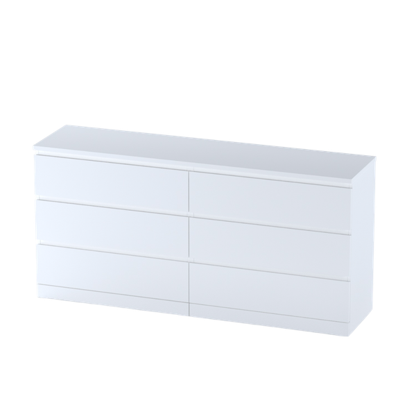 Изображение товара Комод Mio Tesoro Варма 6Д (пигмент, белый)