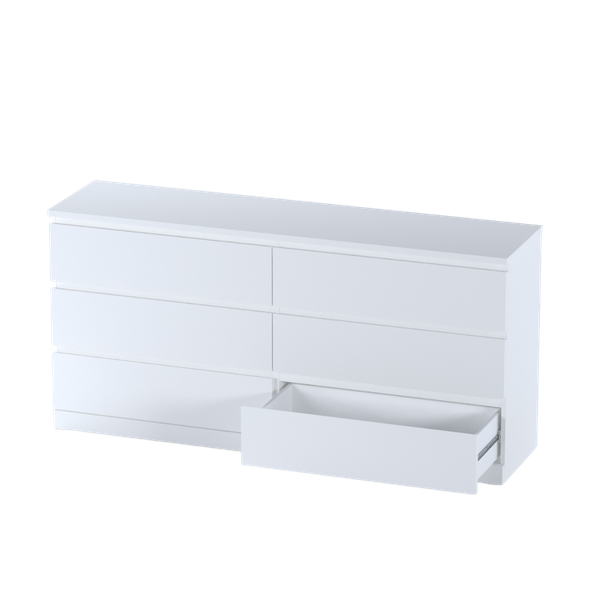 Изображение товара Комод Mio Tesoro Варма 6Д (пигмент, белый)