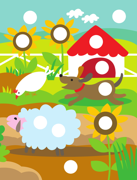 Изображение товара Развивающая книга АСТ Забавные животные, мягкая обложка