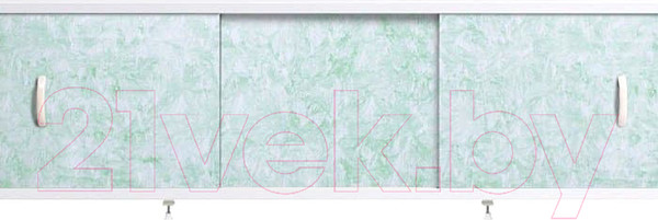 Изображение товара Экран для ванны Alavann Оптима 150 (зеленый мороз)