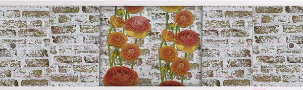 Изображение товара Экран для ванны Alavann Оптима 150 НП (грация)