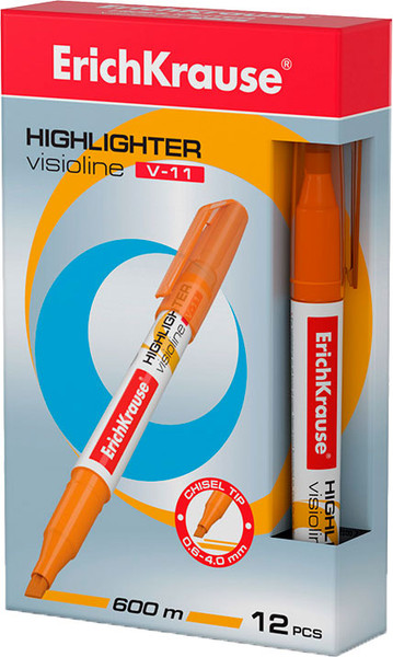 Изображение товара Набор маркеров Erich Krause Visioline V-11 / 56908 (оранжевый)