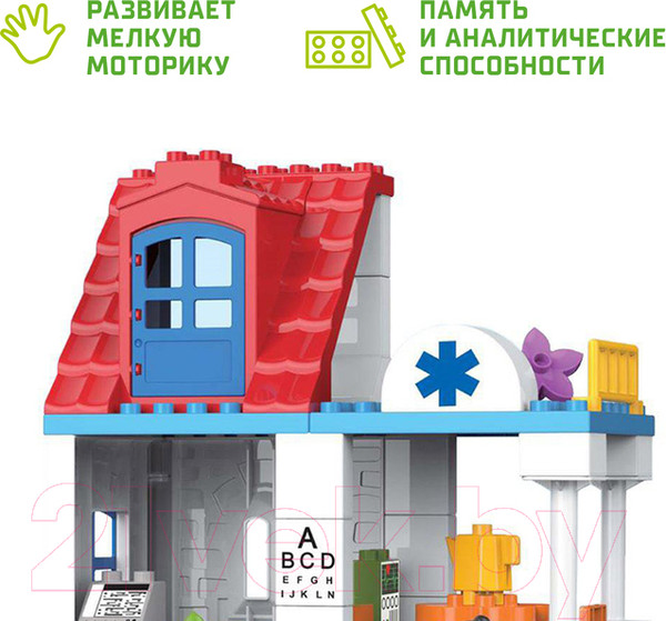 Изображение товара Конструктор Kids Home Toys Городская больница 188-123 / 2496904