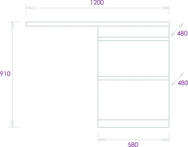 Изображение товара Тумба под умывальник Onika Милтон 58 (105801)