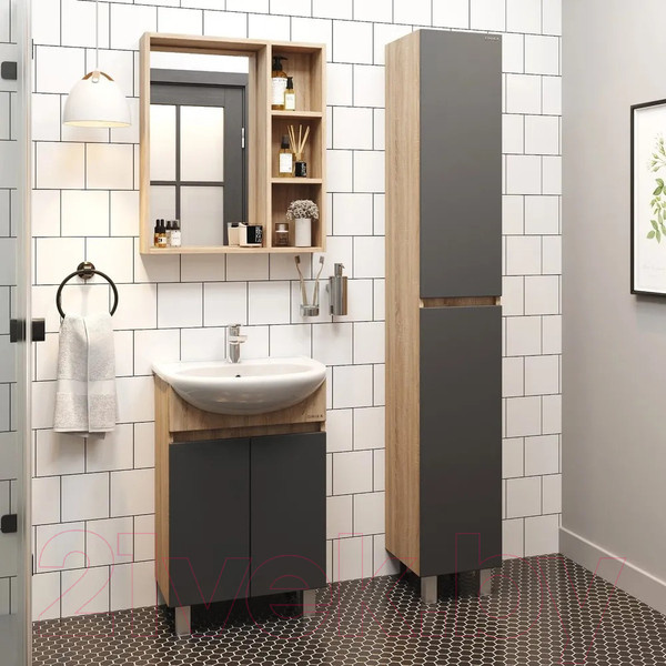 Изображение товара Тумба под умывальник Onika Милтон 60 (106147)