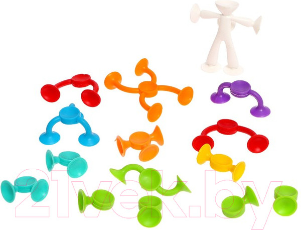 Изображение товара Развивающий игровой набор Sima-Land Забавные присоски LSB23-10 / 9223015