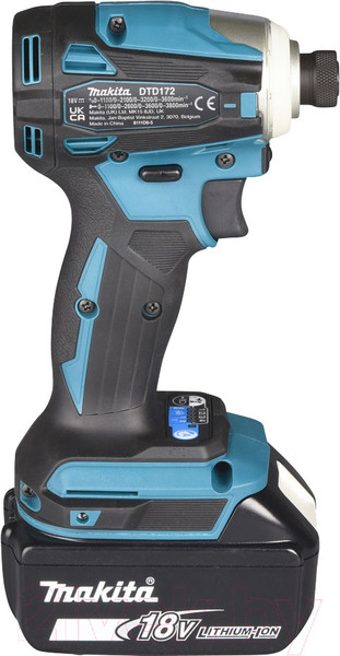 Изображение товара Профессиональный шуруповерт Makita DTD172RTJ