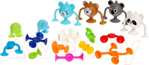 Изображение товара Развивающий игровой набор Sima-Land Забавные присоски LSB23-02 / 9223023