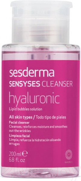 Изображение товара Лосьон для снятия макияжа Sesderma Sensyses Hyaluronic Увлажняющий антивозрастной (200мл)