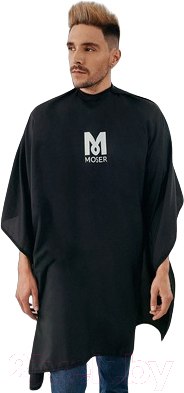 Изображение товара Накидка парикмахерская Moser 0092-6231 (черный)