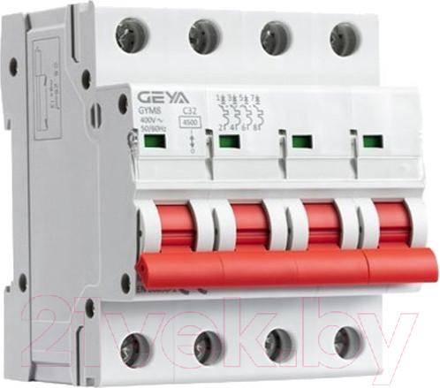 Изображение товара Выключатель автоматический Geya GYM8-3P-20C