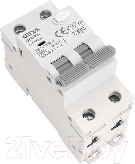Изображение товара Дифференциальный автомат Geya GYR9NM-C10-30mA