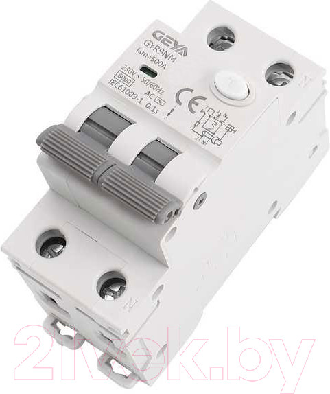 Изображение товара Дифференциальный автомат Geya GYR9NM-C16-30mA