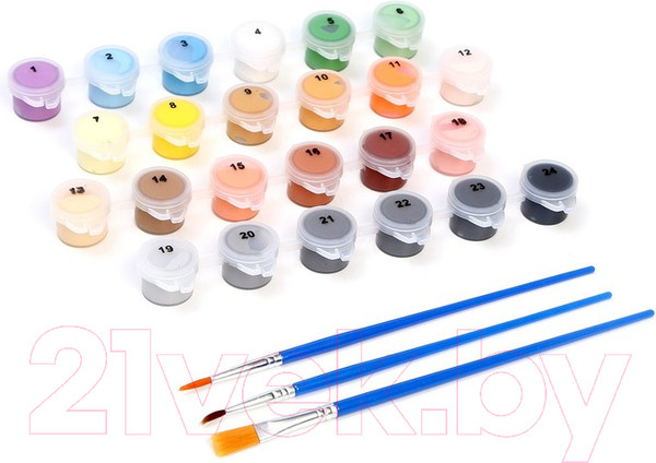 Изображение товара Картина по номерам Школа талантов Множество котиков / 9472212