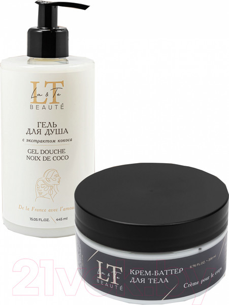 Изображение товара Набор косметики для тела La and Te beaute Гель для душа+Крем для тела LT-20