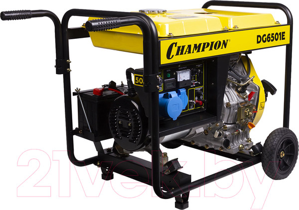 Изображение товара Дизельный генератор Champion DG6501E