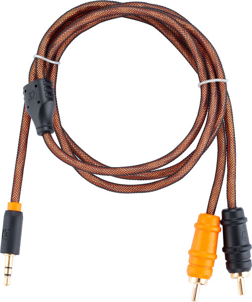 Изображение товара Межблочный кабель для автоакустики DL Audio Gryphon Lite Mini Jack-2RCA (1м)