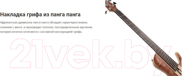 Изображение товара Бас-гитара Cort A5-Beyond-WCASE-OPBN (с футляром)