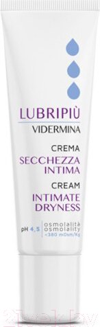 Изображение товара Крем для интимной гигиены Vidermina Lubripiu Против сухости (30мл)