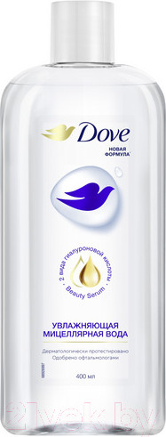 Изображение товара Мицеллярная вода Dove Увлажняющая (400мл)