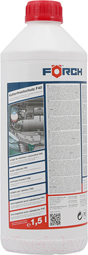 Изображение товара Антифриз Forch F40 концентрат / 67607895 (1.5л, розовый)