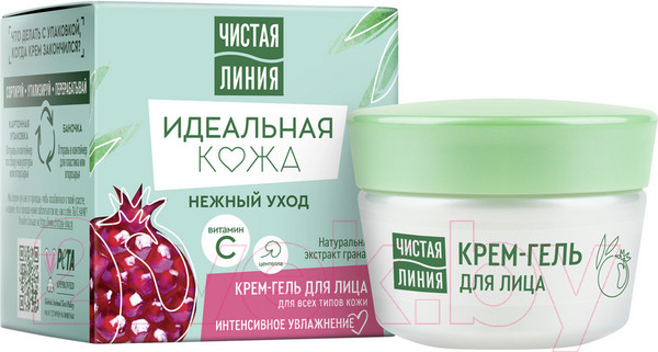Изображение товара Крем для лица Чистая Линия Гель Идеальная кожа Для всех типов кожи (45мл)