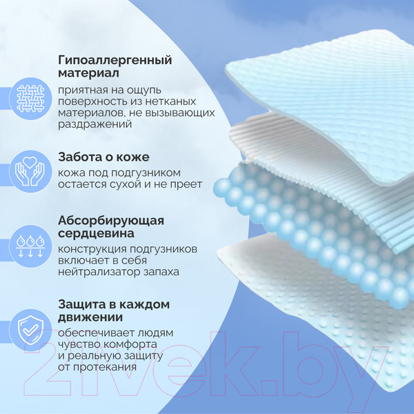 Изображение товара Подгузники для взрослых Dr.Skipp Ultra XL (30шт)
